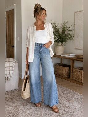 Anniewear Wide Leg Jean